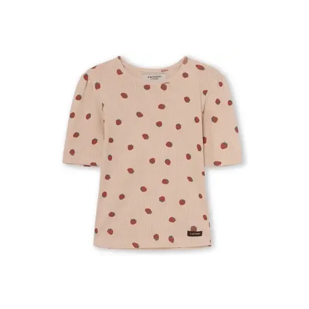 A Monday in CPH Sigga T-Shirt Cameo Rose Print